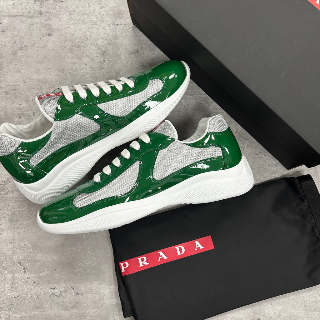 Prada America’s Cup Patent Leather Green (DS)