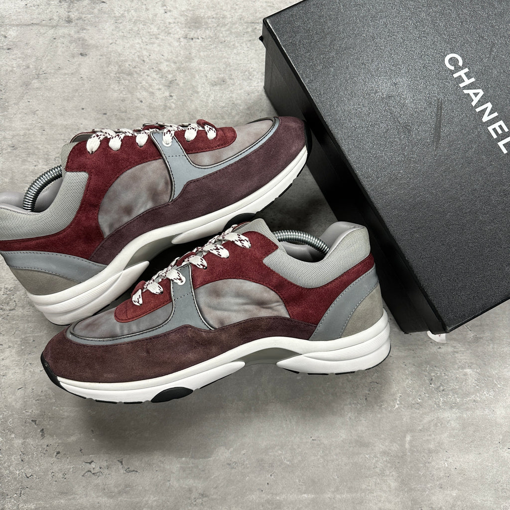 Chanel CC Runners Tie Dye Burgundy (8/10)