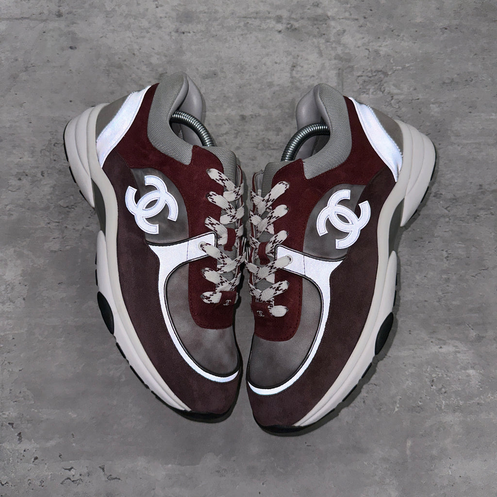 Chanel CC Runners Tie Dye Burgundy (8/10)