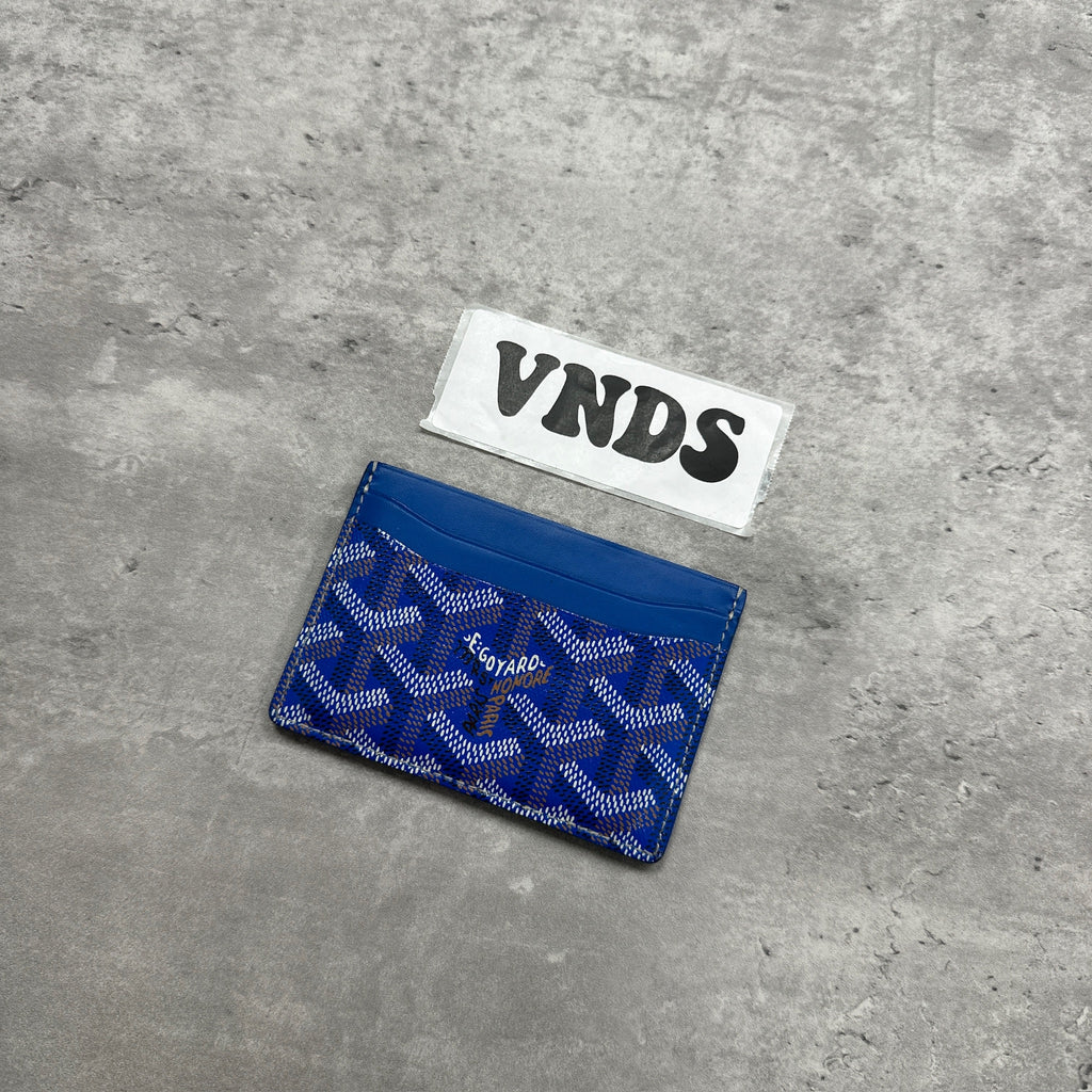 Goyard St. Sulpice Cardholder Royal Blue (DS)