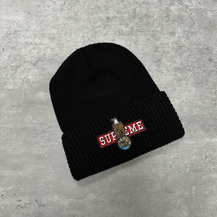 Supreme Eagle Beanie Hat Black (DS)