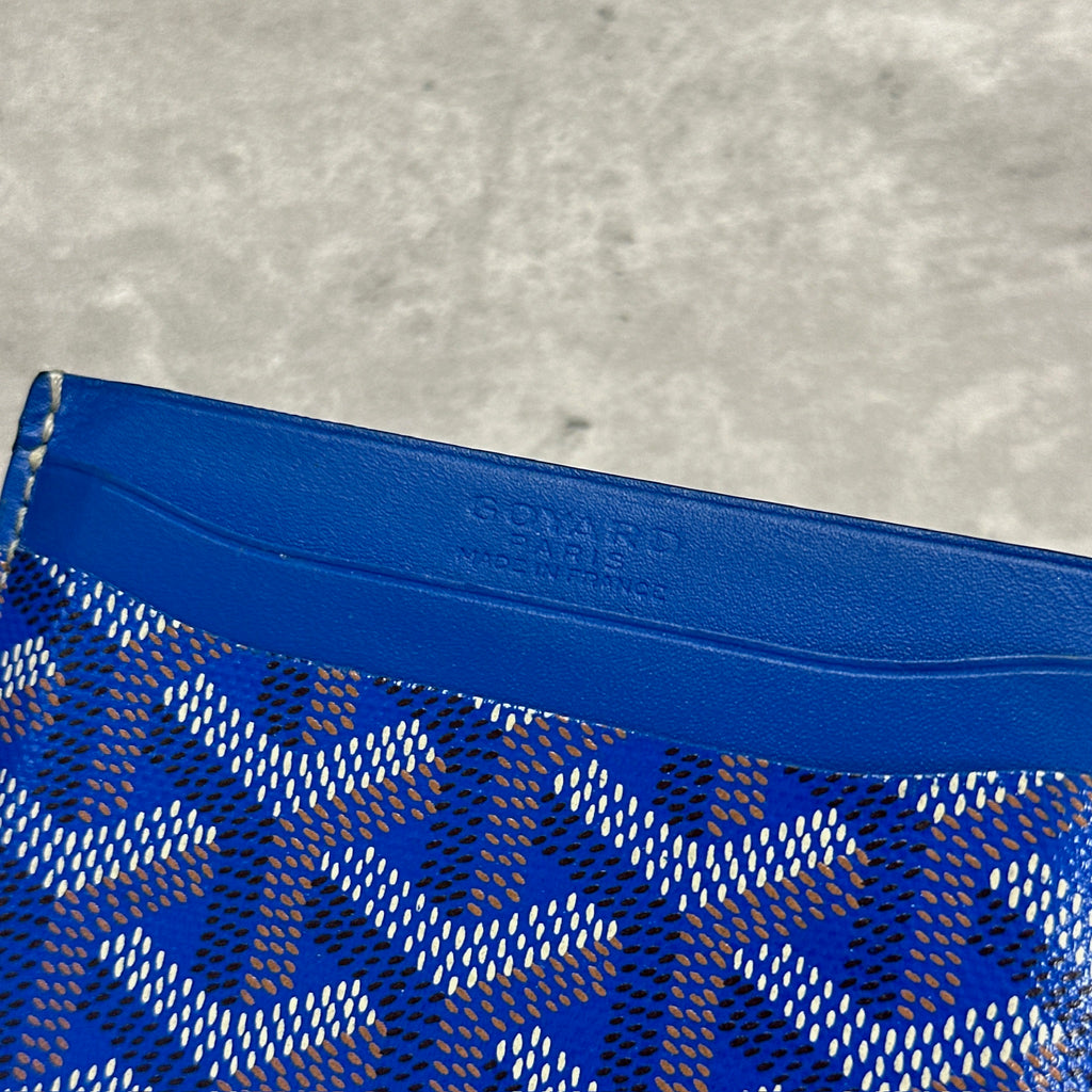 Goyard St. Sulpice Cardholder Royal Blue (DS)