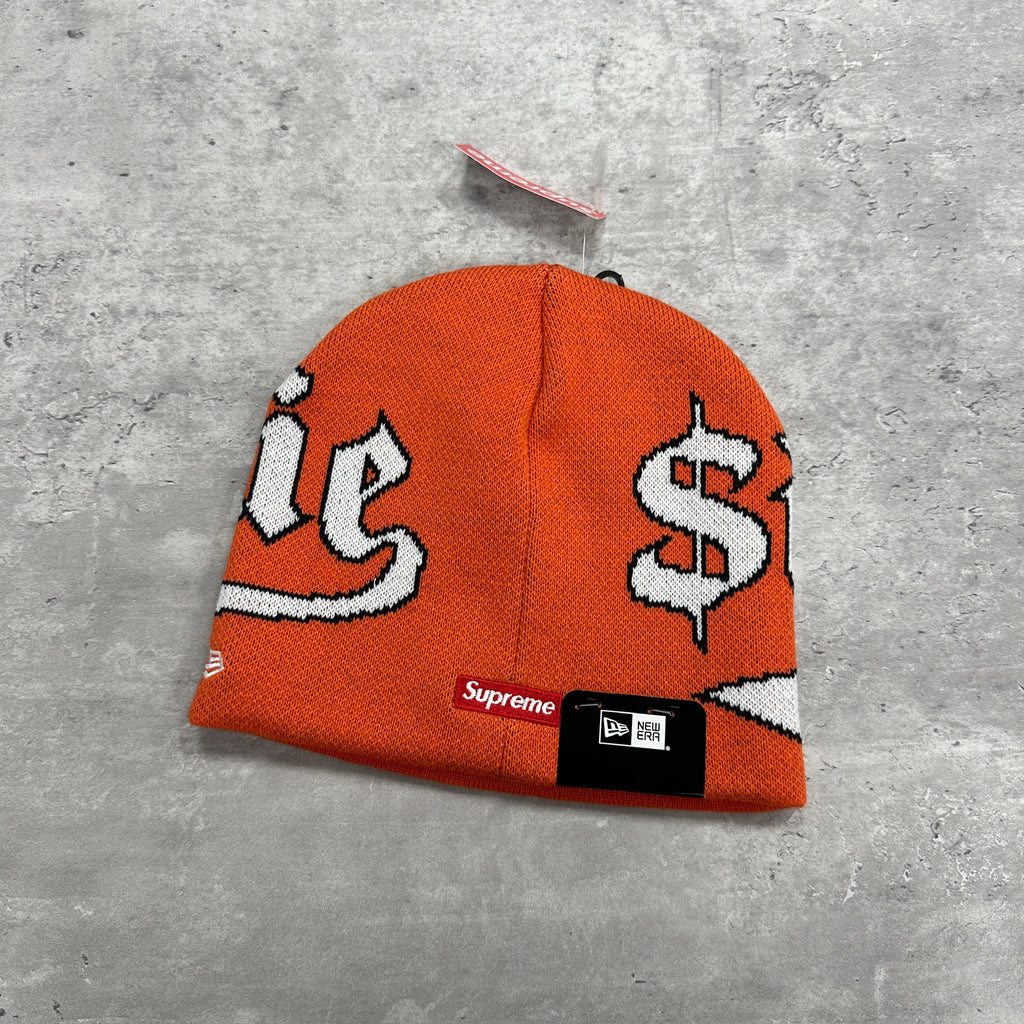 Supreme Beanie Hat Orange (DS)