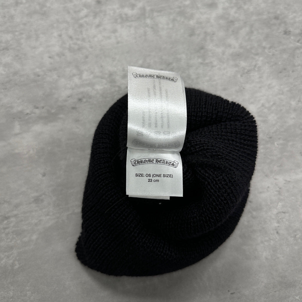 Chrome Hearts Double Logo Beanie Black (DS)