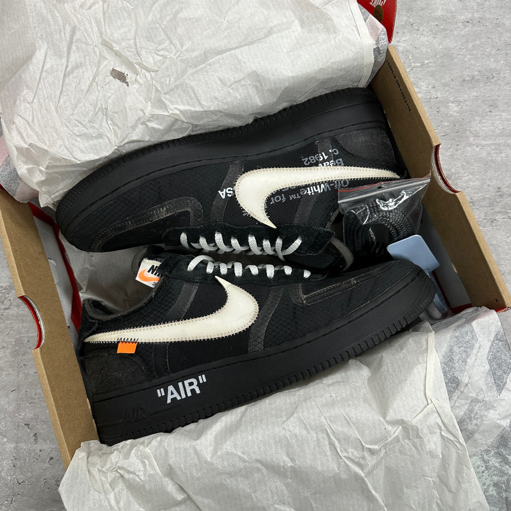 Nike Off White Air Force 1 Low Black (DS)