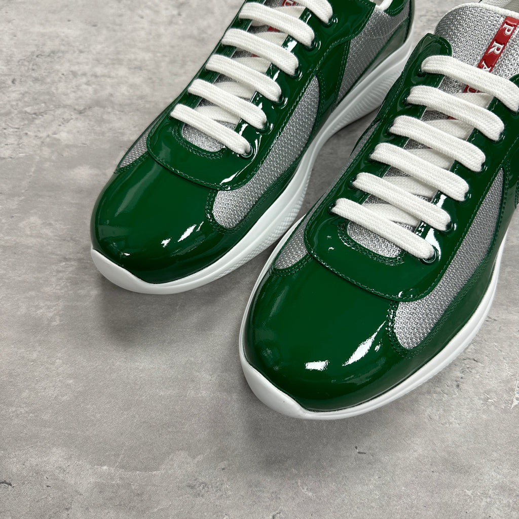 Prada America’s Cup Patent Leather Green (DS)