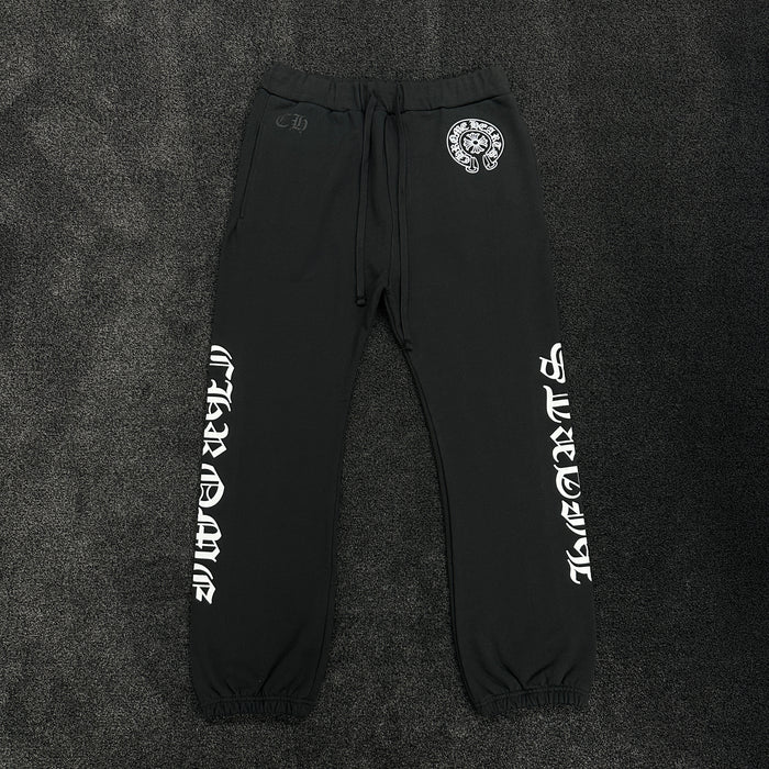 Chrome Hearts Fuck You Horseshoe Logo Joggers Black (DS)