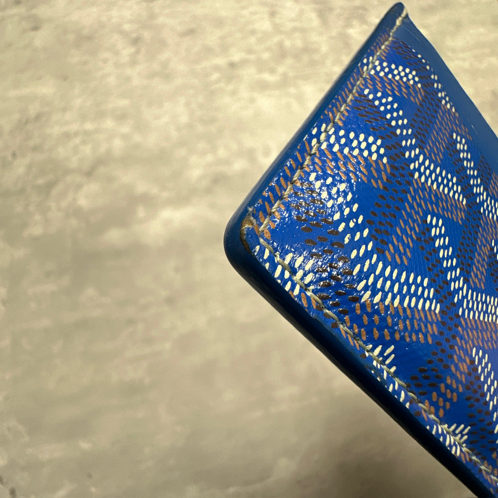 Goyard St. Sulpice Cardholder Royal Blue (DS)