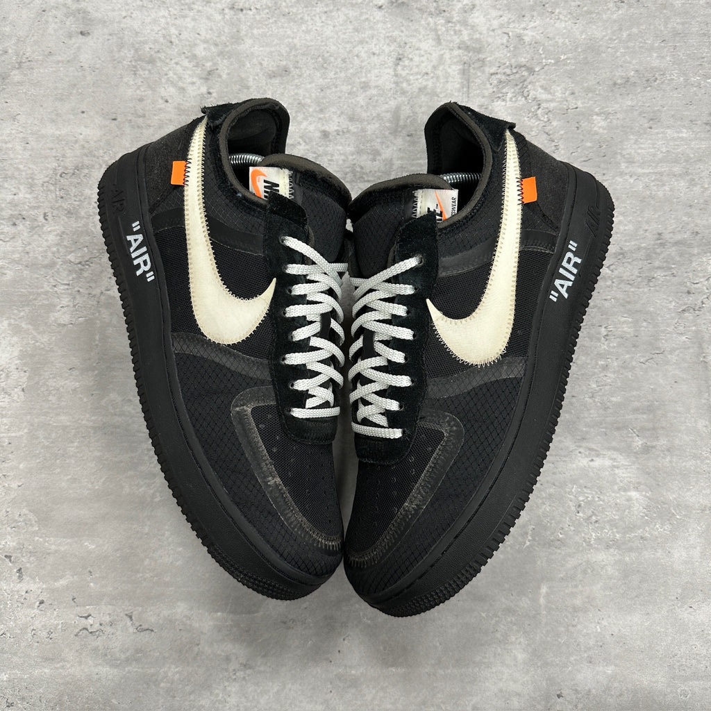 Nike Off White Air Force 1 Low Black (DS)