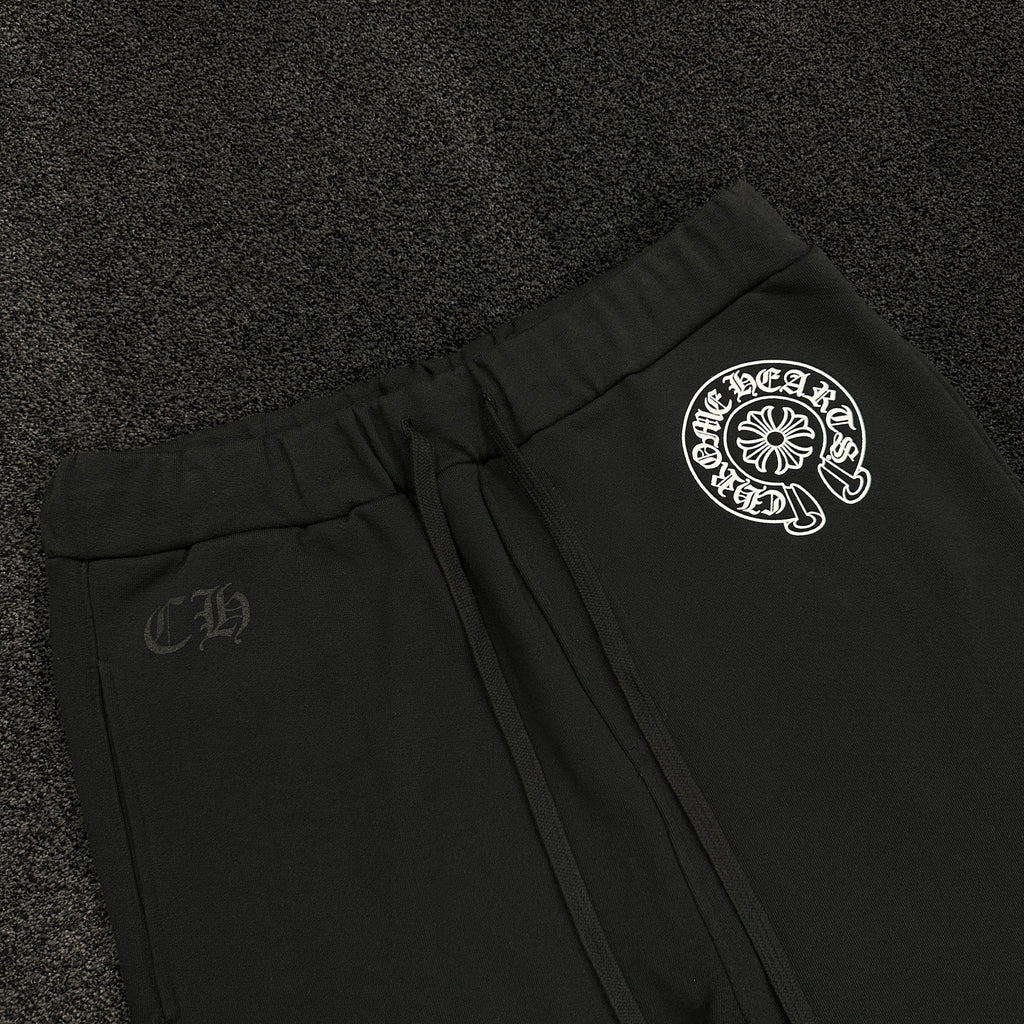 Chrome Hearts Fuck You Horseshoe Logo Joggers Black (DS)