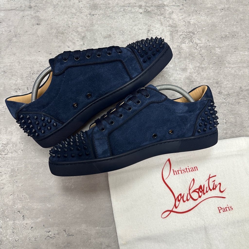 Christian Louboutin Seavaste 2 Louis Junior Spike Navy (DS)