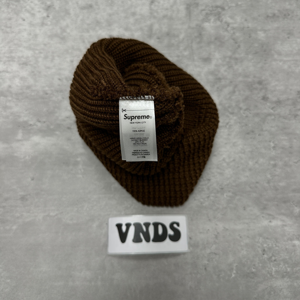 Supreme Beanie Hat Brown (DS)