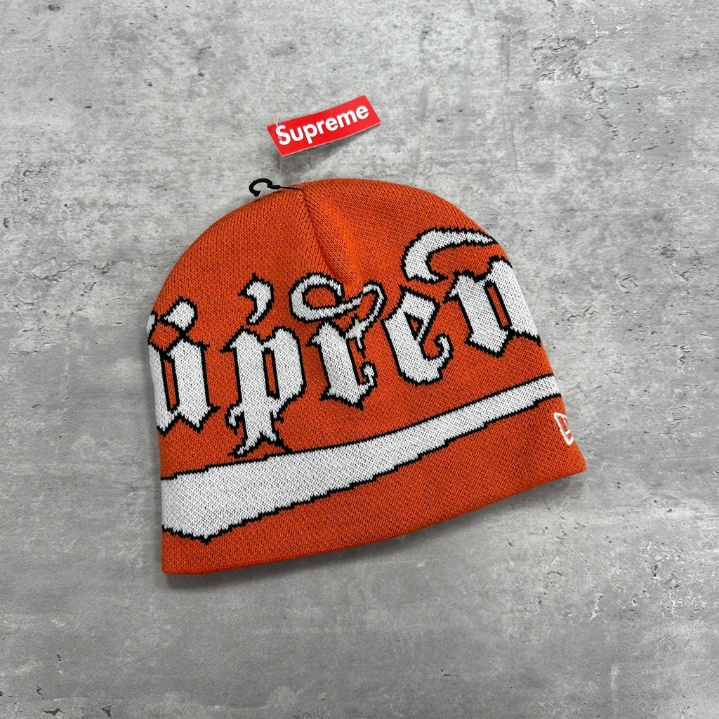 Supreme Beanie Hat Orange (DS)