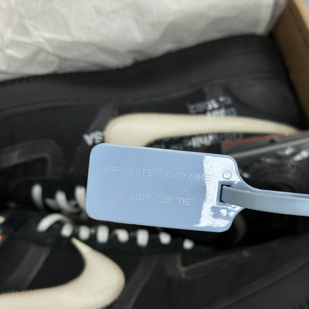 Nike Off White Air Force 1 Low Black (DS)