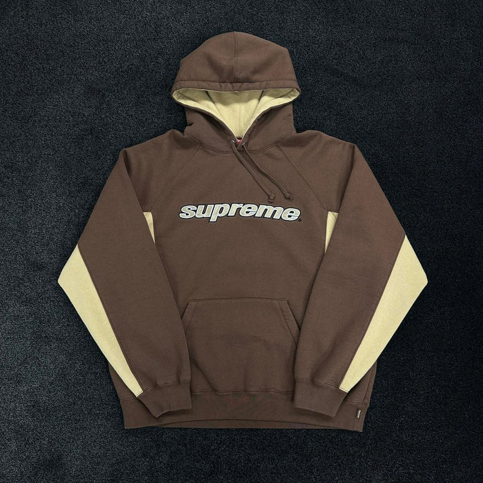 Supreme Division Logo Hoodie Brown (DS)