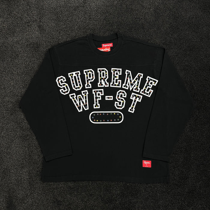 Supreme Studded Atheletic Jersey Long Sleeve T-Shirt (DS)