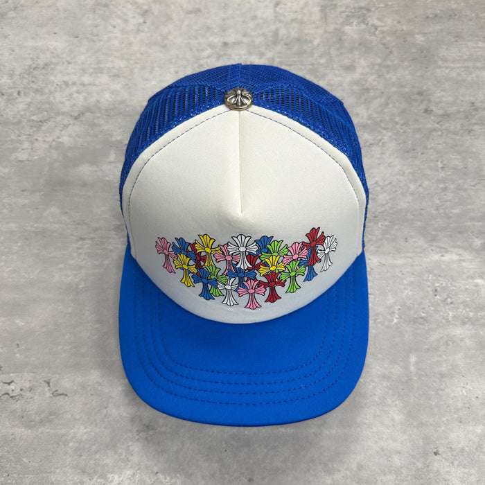 Chrome Hearts Cemetery Trucker Hat Blue (DS)