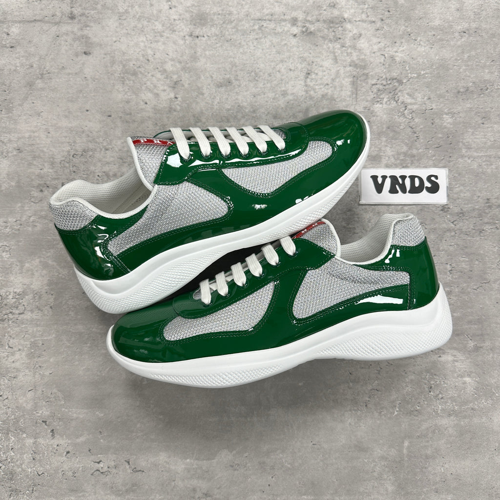 Prada America’s Cup Patent Leather Green (DS)