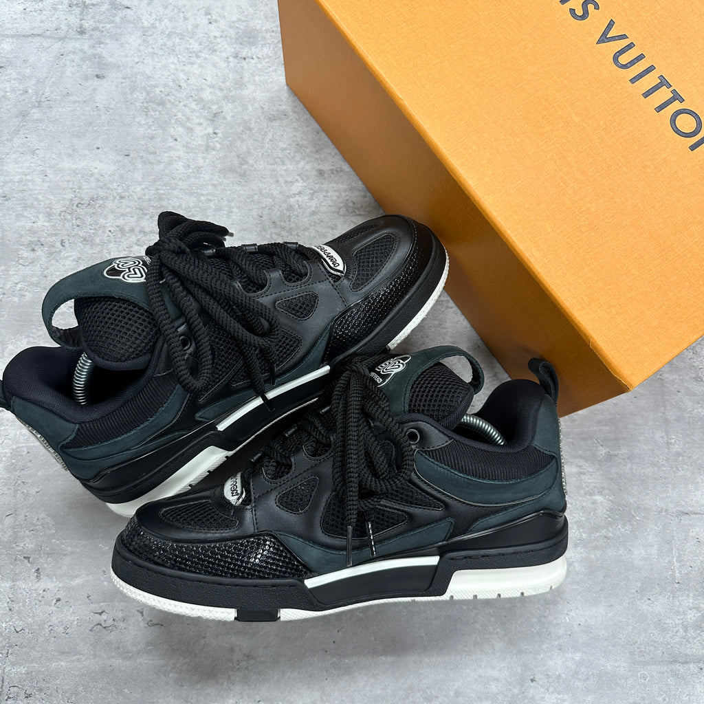 Louis Vuitton Skate Sneaker Black White (8/10)