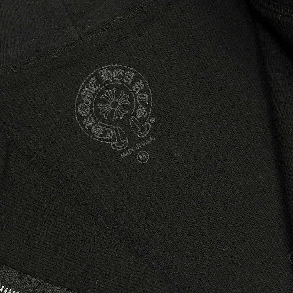 Chrome Hearts Camo Horseshoe Logo Hoodie Black (9/10)