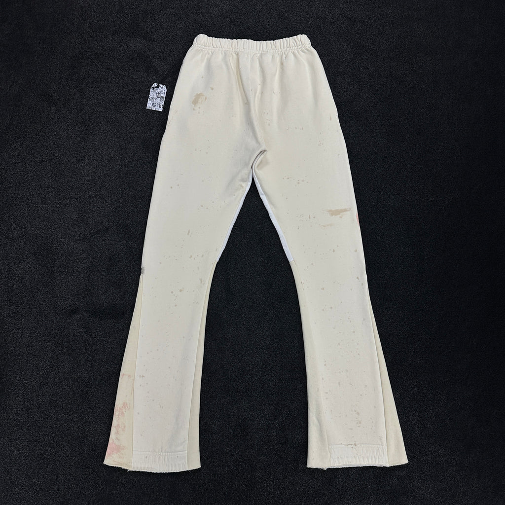 Gallery Dept Painted Flare Joggers Cream (DS)