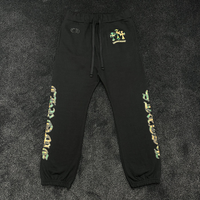 Chrome Hearts Camo Taco Logo Joggers Black (DS)