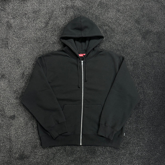 Supreme Thrasher Logo Zip Up Hoodie Black (DS)