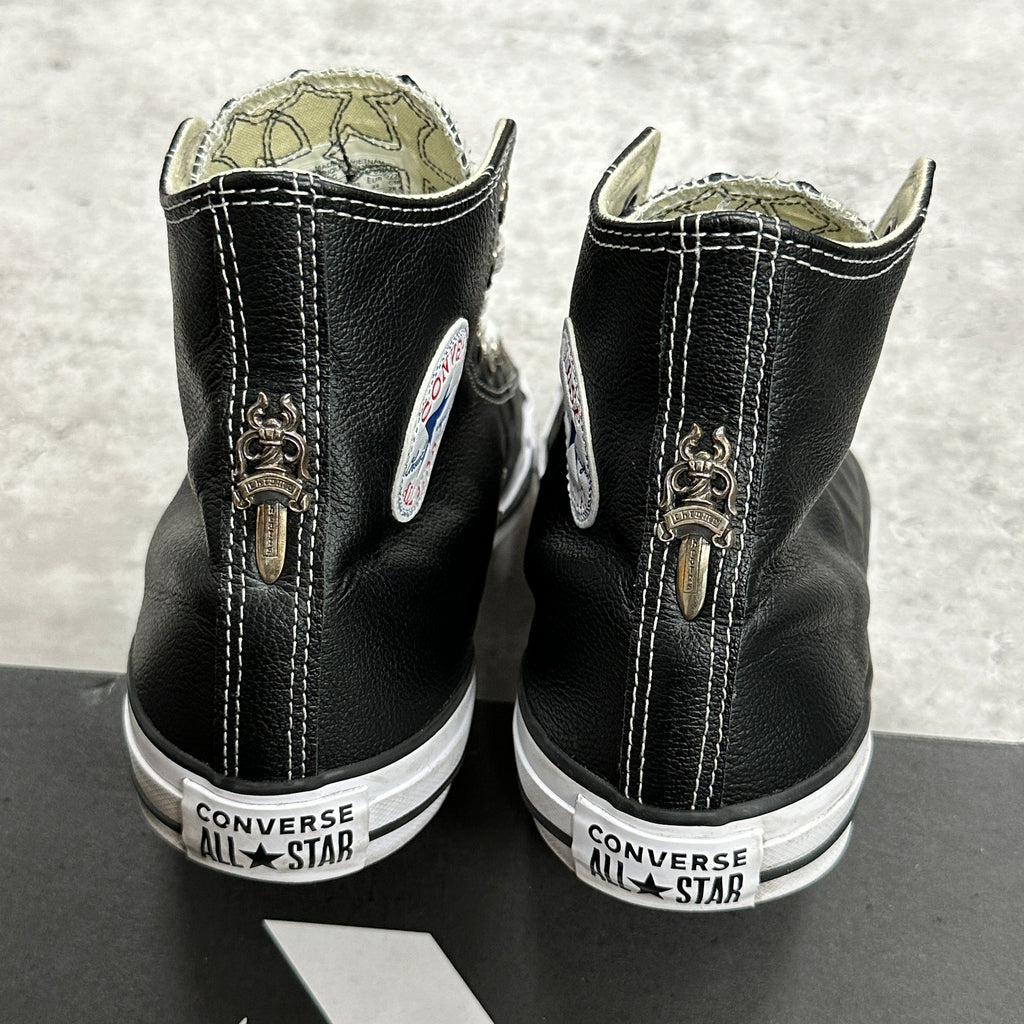 Chrome Hearts Converse Leather UK10 US11 (8/10)