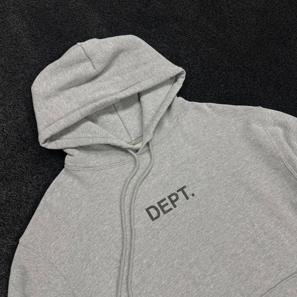 Gallery Dept Logo Hoodie Grey (DS)