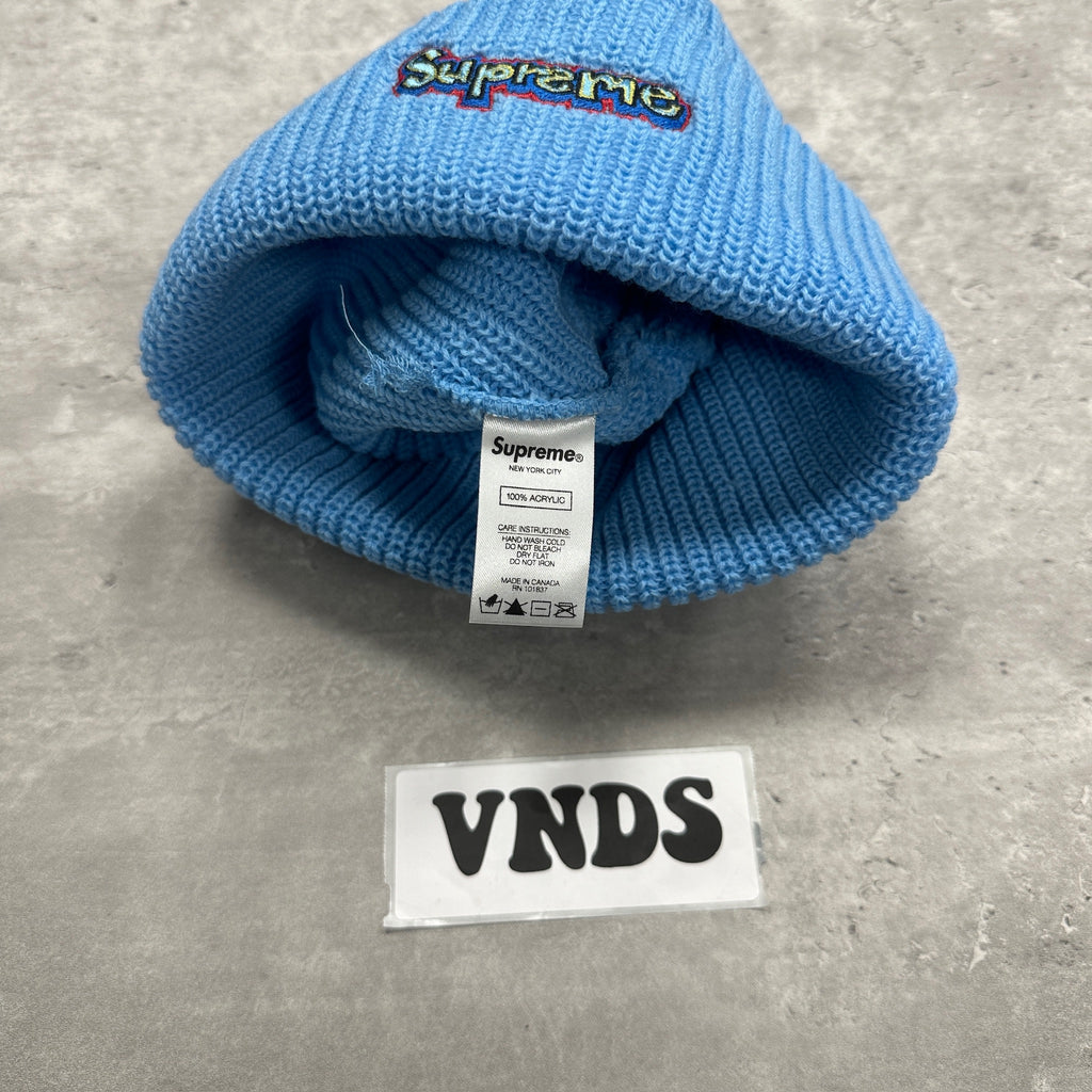 Supreme Beanie Hat Blue (DS)