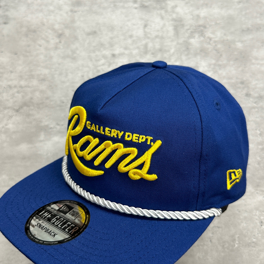 Gallery Dept Rams Logo Baseball Hat Blue (DS)