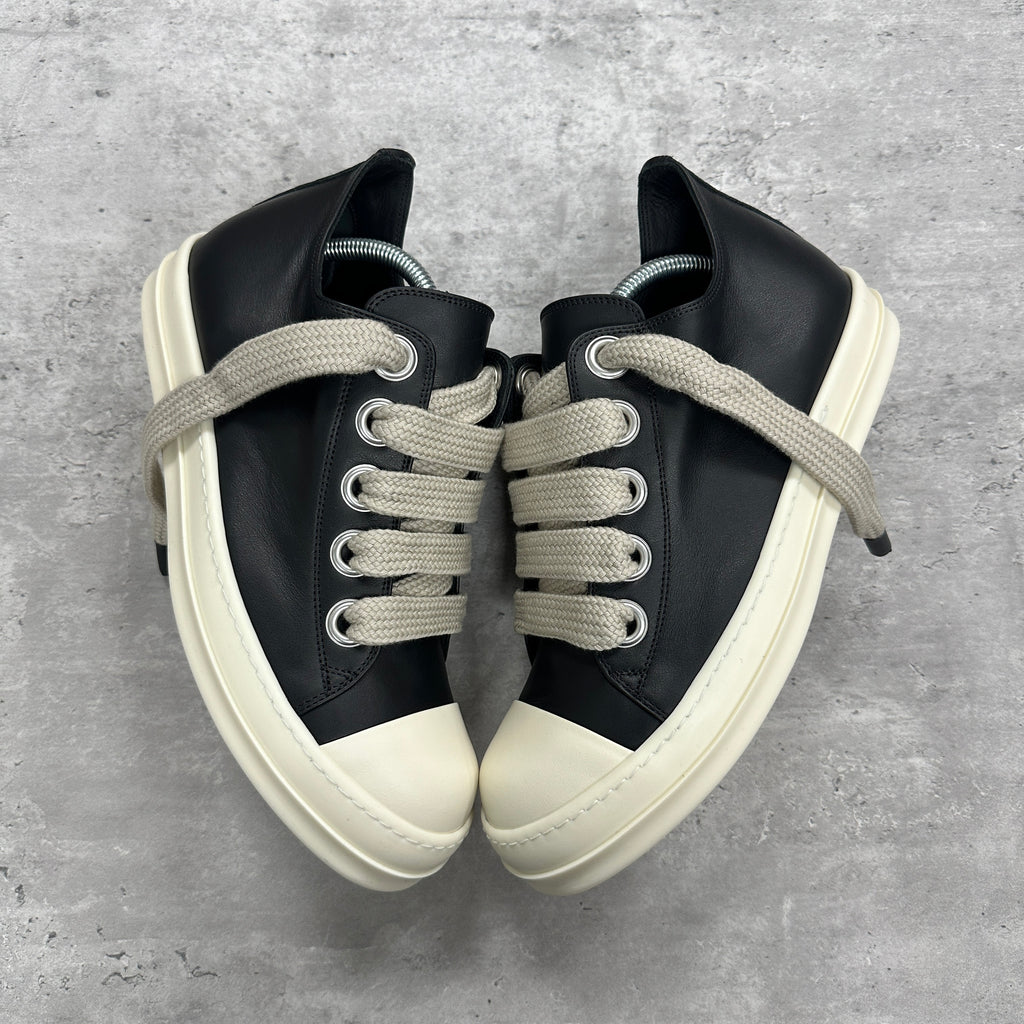 Rick Owens Jumbo Lace Leather Sneakers EU43 UK9 (DS)