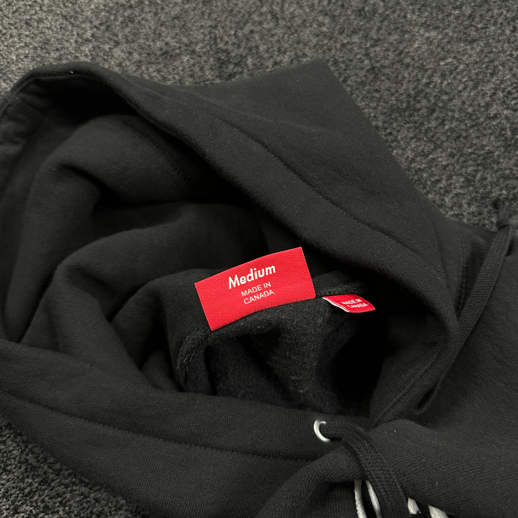 Supreme Script Logo Hoodie Black (DS)