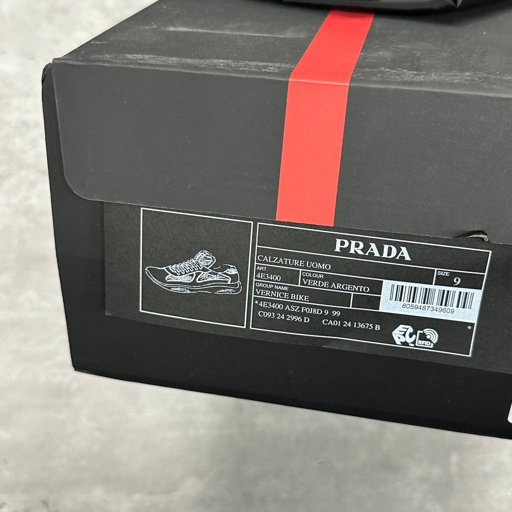 Prada America’s Cup Patent Leather Green (DS)