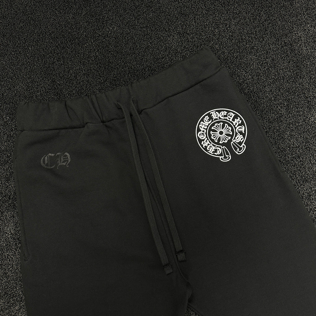 Chrome Hearts Horseshoe Logo Joggers Black (DS)