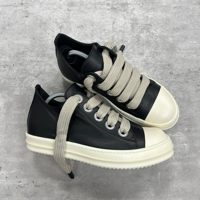 Rick Owens Jumbo Lace Leather Sneakers EU43 UK9 (DS)