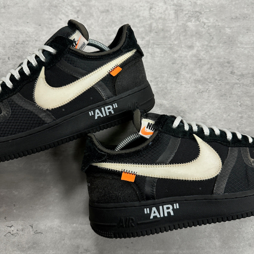 Nike Off White Air Force 1 Low Black (DS)