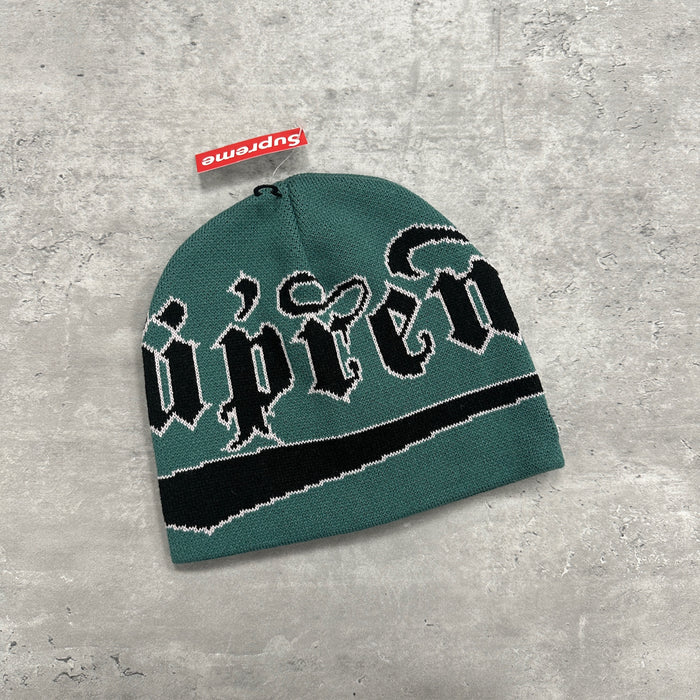 Supreme Beanie Hat Green (DS)