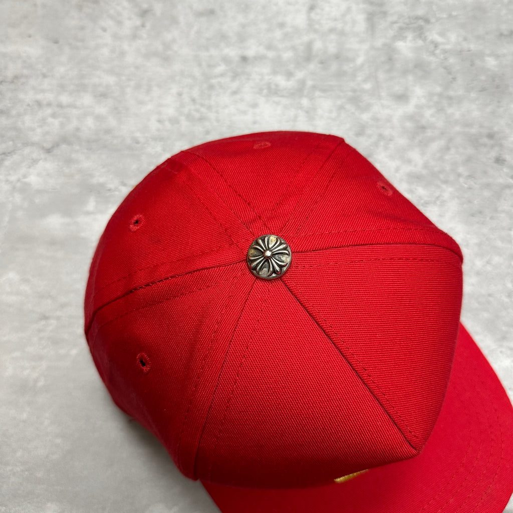 Chrome Hearts CH Baseball Cap Red (DS)