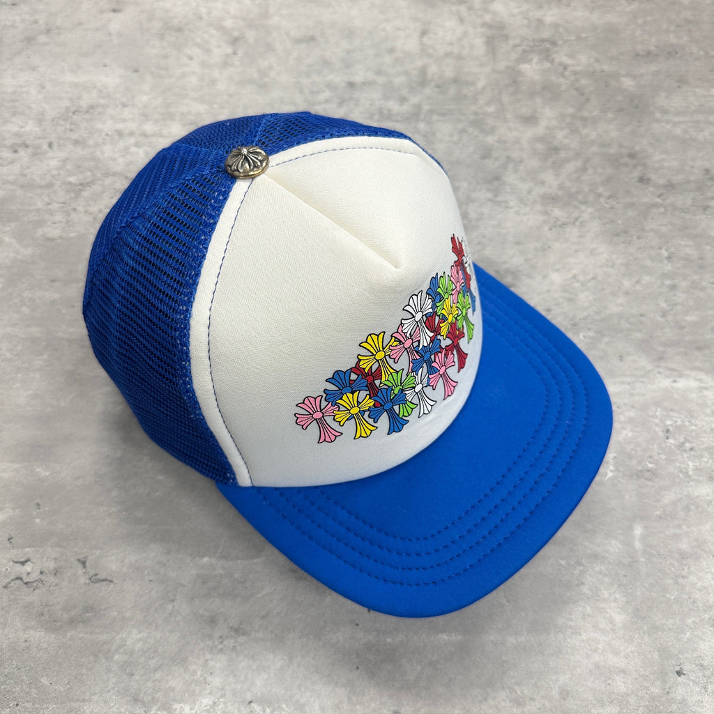 Chrome Hearts Cemetery Trucker Hat Blue (DS)