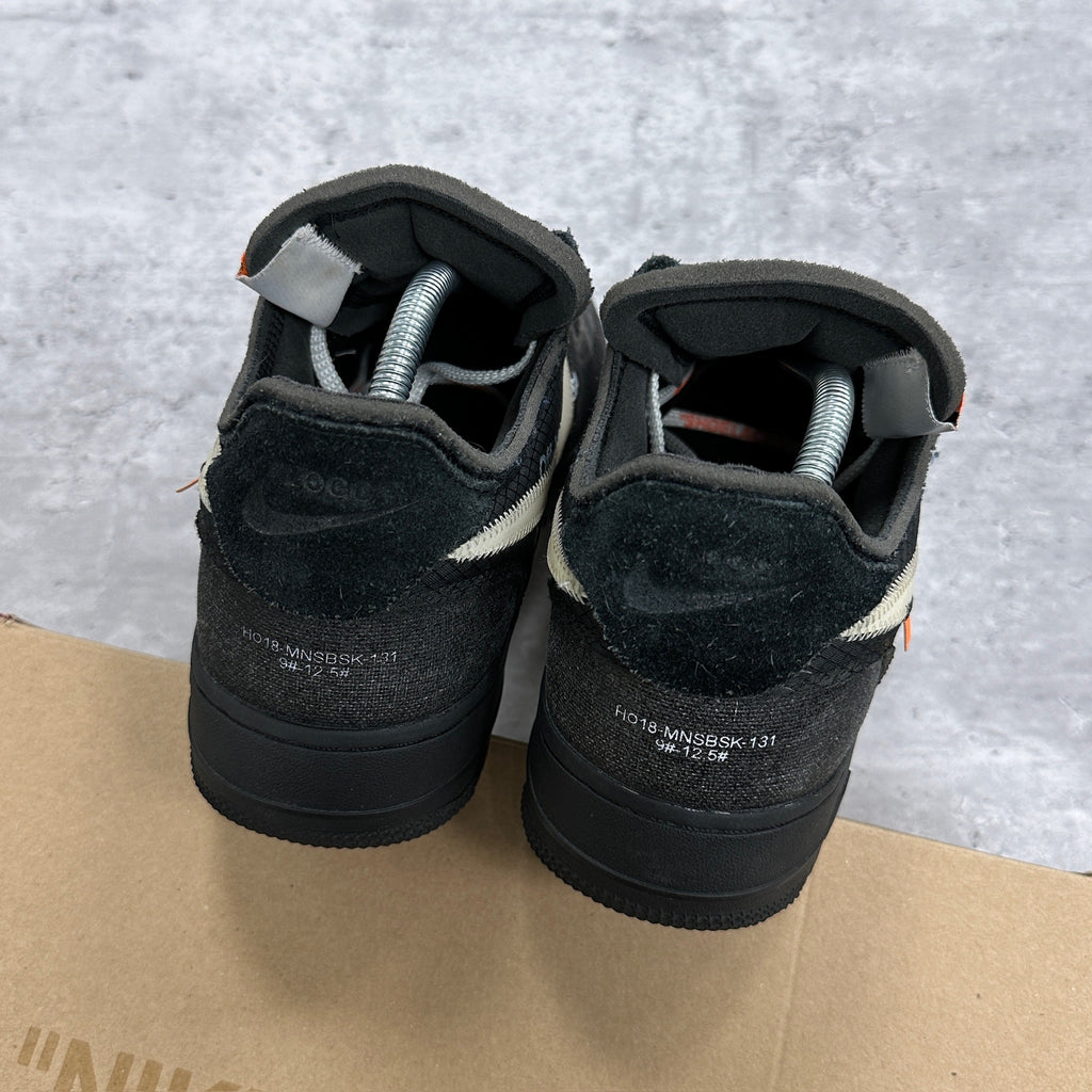 Nike Off White Air Force 1 Low Black (DS)