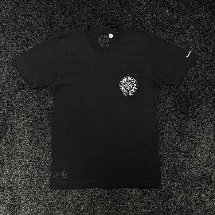 Chrome Hearts Horseshoe Logo T-Shirt Black (DS)