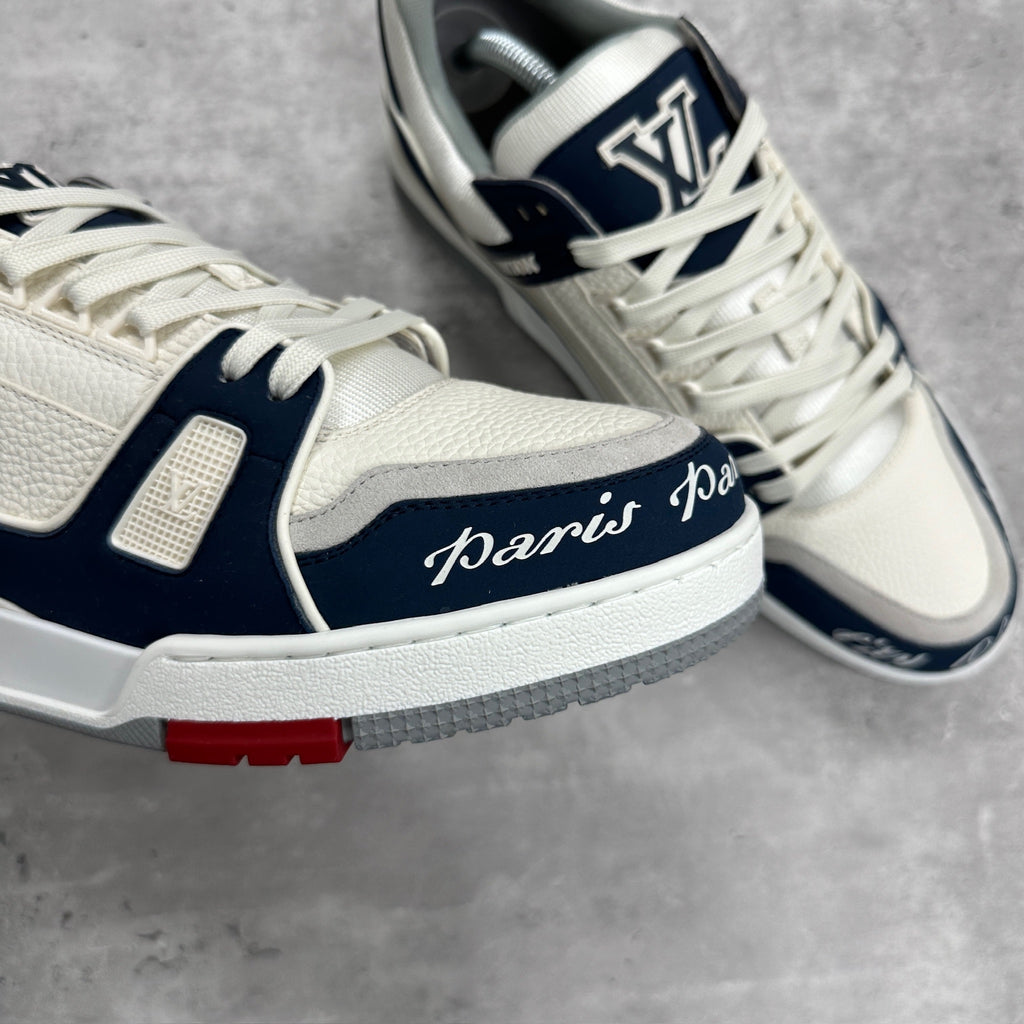 Louis Vuitton Paris Exclusive City of Lights Trainer Navy (DS)