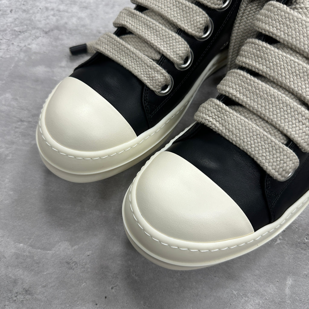 Rick Owens Jumbo Lace Leather Sneakers EU43 UK9 (DS)