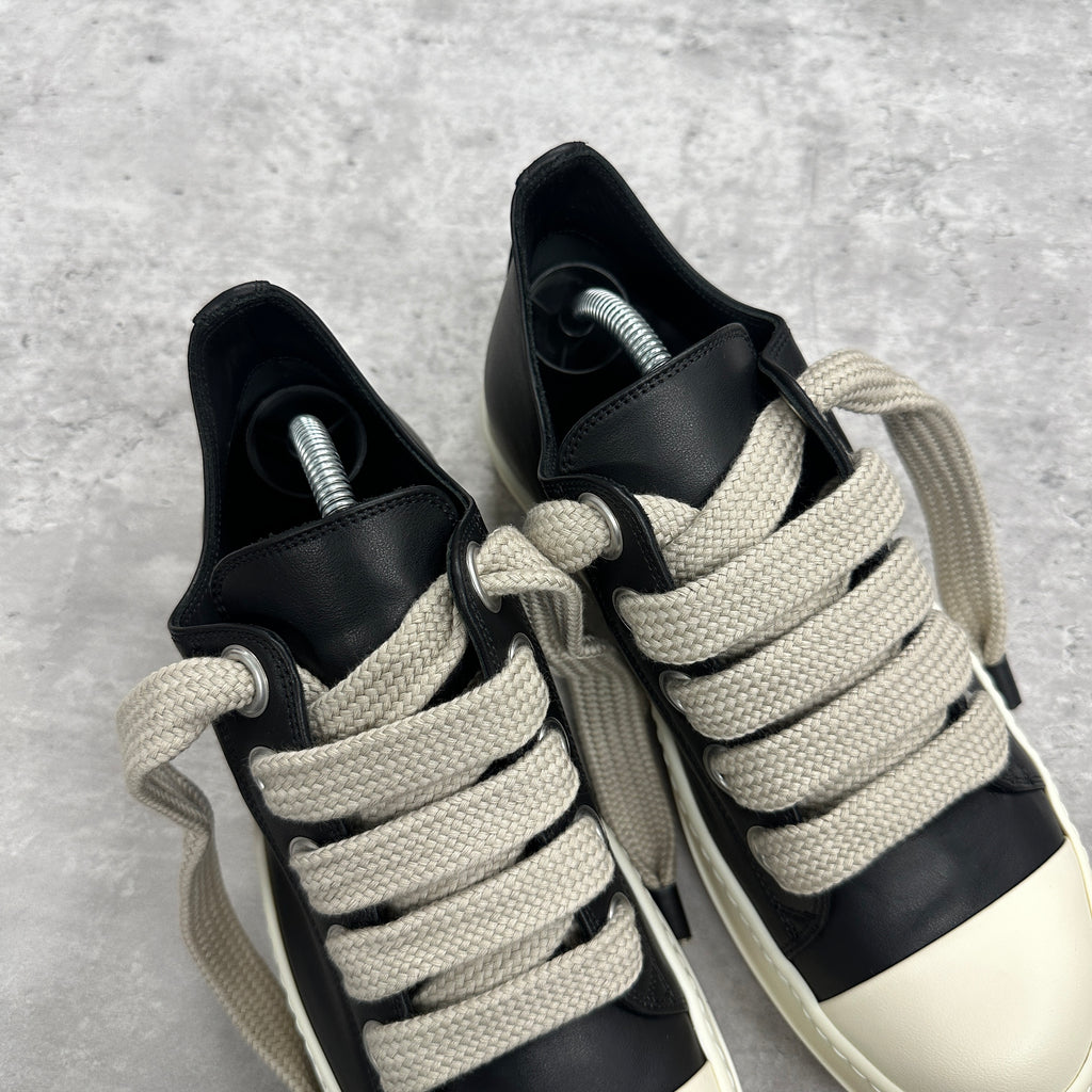 Rick Owens Jumbo Lace Leather Sneakers EU43 UK9 (DS)