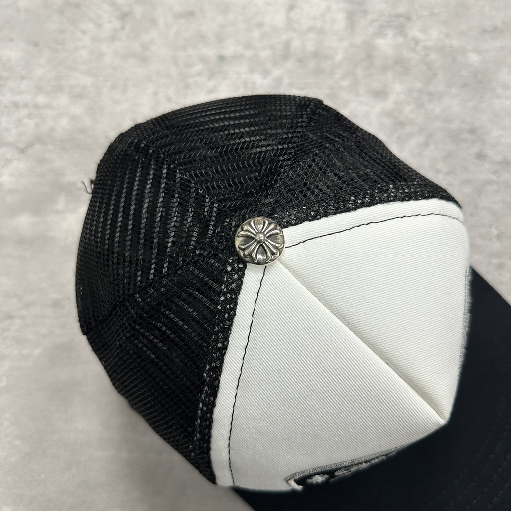 Chrome Hearts FUCK Trucker Black/White (DS)