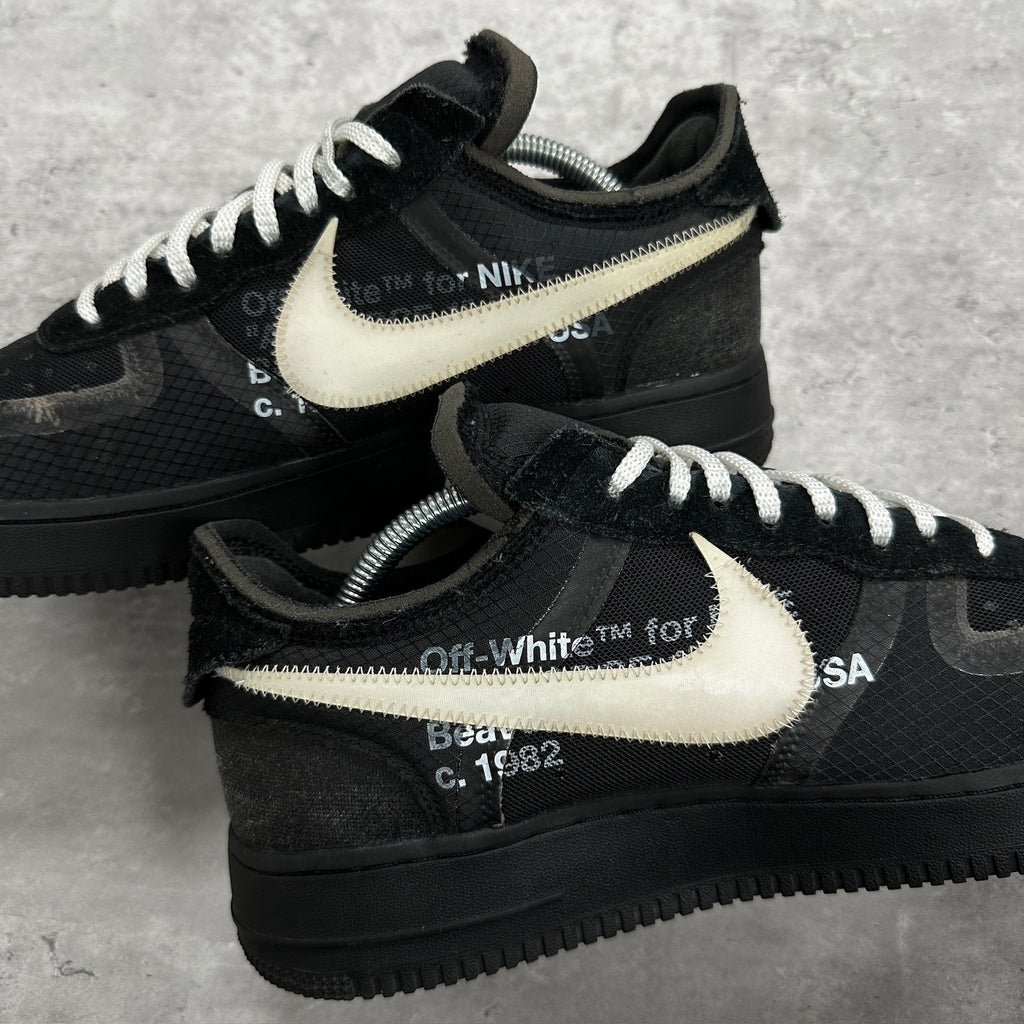 Nike Off White Air Force 1 Low Black (DS)