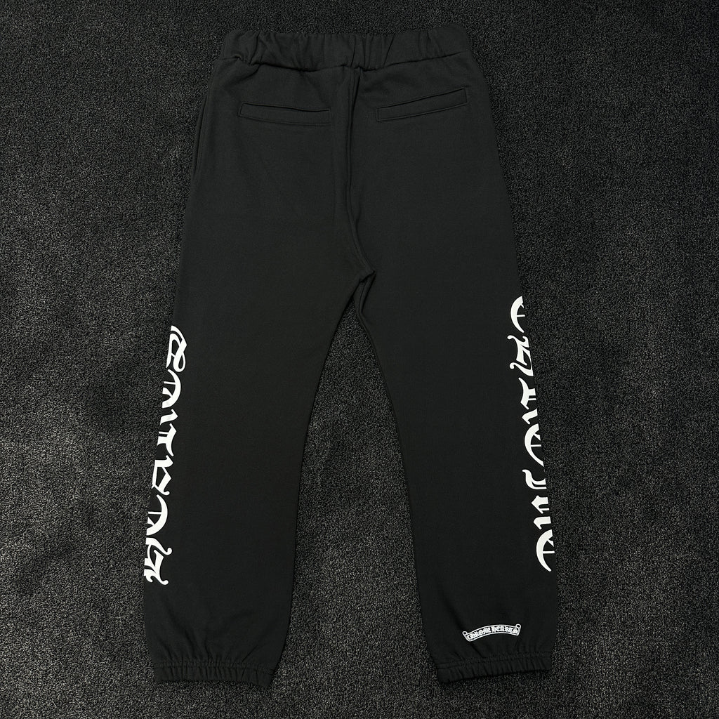 Chrome Hearts Horseshoe Logo Joggers Black (DS)