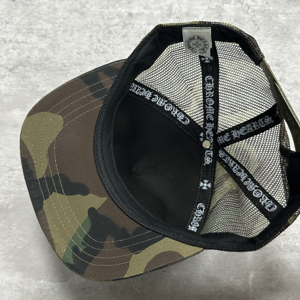 Chrome Hearts CH Hollywood Logo Trucker Camo (DS)