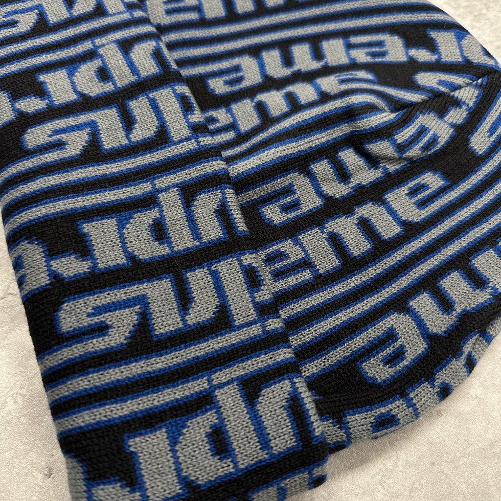 Supreme Vertical Beanie Hat Black (DS)